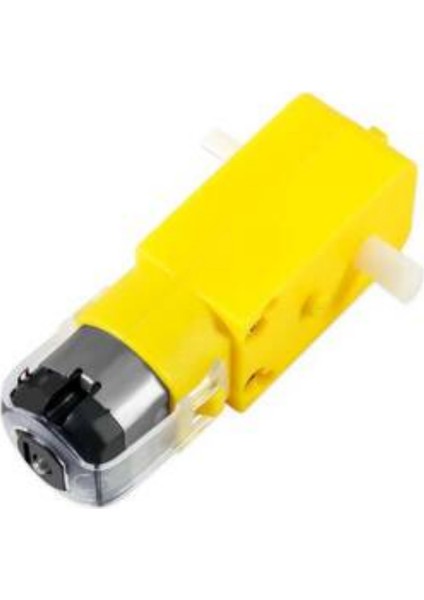 6V 250RPM Redüktörlü Sarı Motor