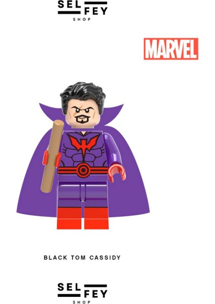 Lego Model Black Tom Cassidy Özel Mini Figür Anahtarlık