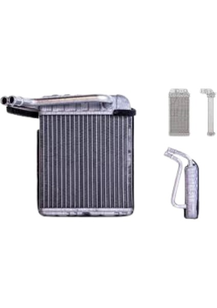 Kalorıfer Radyatoru Brazıng Mt-At 180X180 Mm– 8-97333329-0-WISCO- Isuzu D-Max 06 ve Sonrası Uyumlu