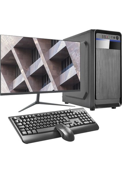 Intel I3 4n 8gb Ram 1tb SSD 19" Monitörlü Ofis Bilgisayarı