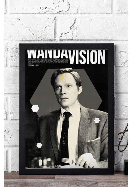 Wandavision Çerçeveli Tablo - Marvel Dizi Posteri Tablo