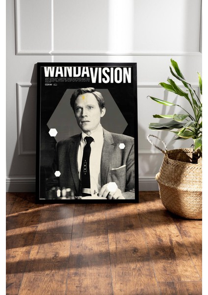 Wandavision Çerçeveli Tablo - Marvel Dizi Posteri Tablo fiyatları