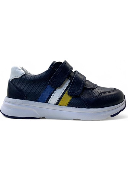 2216 Hafif Erkek Çocuk Deri Sneaker