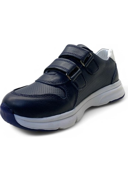 2216 Hafif Erkek Çocuk Deri Sneaker