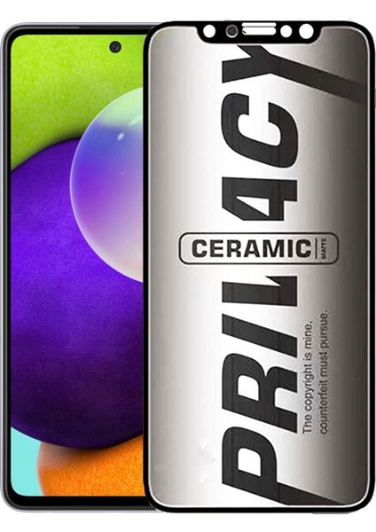 Samsung A52 Hayalet Ekran Koruyucu Mat Seramik Hayalet Gizli