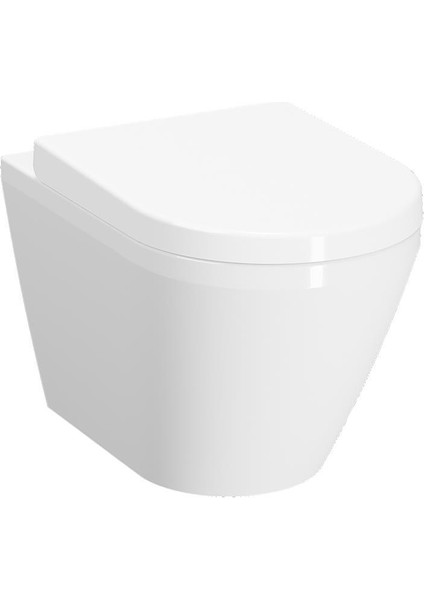 Integra Asma Klozet (Yanları Kapalı) + Vitra Yavaş Kapanır Kapak + Vitra Gömme Rezervuar Set