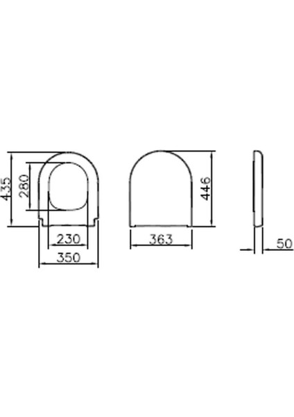 Integra Asma Klozet (Yanları Kapalı) + Vitra Yavaş Kapanır Kapak + Vitra Gömme Rezervuar Set