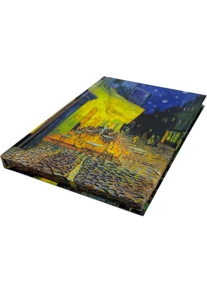 14X20 Van Gogh / Terasta Gece 112 Yp Lastikli Sert Kapak Çizgili Defter