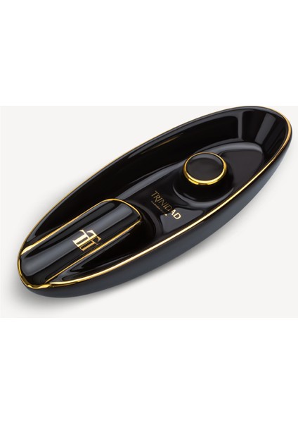 Trinidad Tekli Kayık Seramik Puro Küllüğü Siyah fiyatları