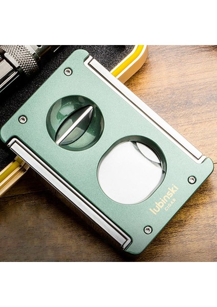 Sehpalı-Delicili Premium Puro Kesici Lazer Bıçak Double Cutter YEŞIL(60RING) fiyatları