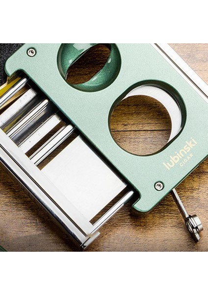 Sehpalı-Delicili Premium Puro Kesici Lazer Bıçak Double Cutter YEŞIL(60RING) modelleri