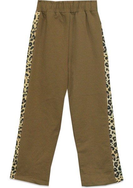 Kız Çocuk Leopar Desenli 2'li Eşofman Takımı indirimleri