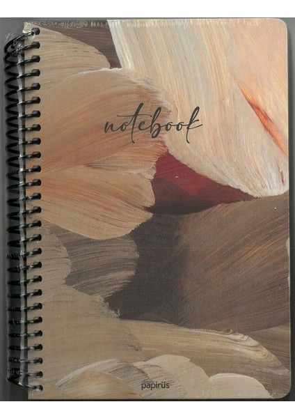 Papirüs Nova Sert Kapak Spiralli 16X23 100YP. Çizgili Defter