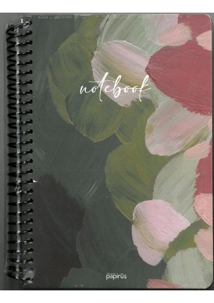 Papirüs Nova Sert Kapak Spiralli 16X23 100YP. Çizgili Defter
