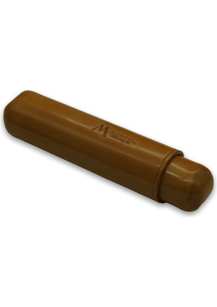 Gerçek Deri El Yapımı Puro Kılıfı Tekli (52 Ring) Munich