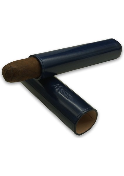 Gerçek Deri El Yapımı Puro Kılıfı Tekli (52 Ring) Milan fiyatları