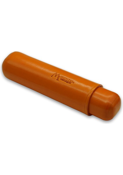 Gerçek Deri El Yapımı Puro Kılıfı Tekli (52 Ring) Amsterdam