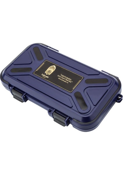 Yeni Stil Seyahat Puro Kutusu Humidor Kırılmaz Plastik Lacivert 5's