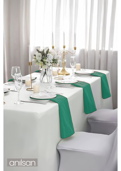 4’lü Pamuk Kumaş Peçete Yeşil 50 x 50 cm Mutfak Bezi Sofra Sunum Servis Peçetesi modelleri