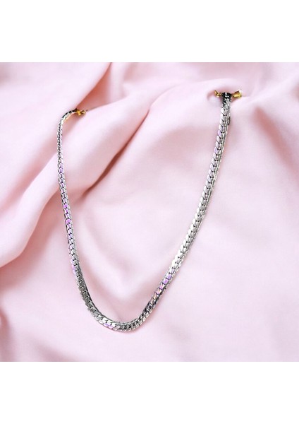 Çelik Kararmaz Zincir Kolye