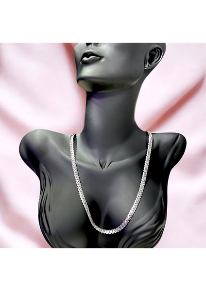 Çelik Kararmaz Zincir Kolye modelleri