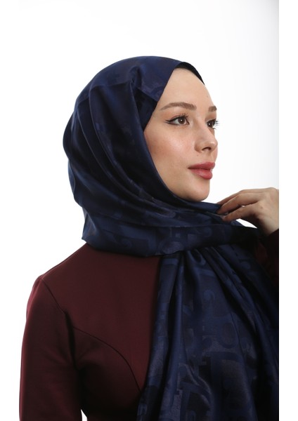 D Desen Jakarlı Şal