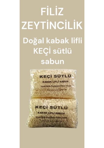 Doğal Kabak Lifli Keçi Sütlü Sabun fiyatları