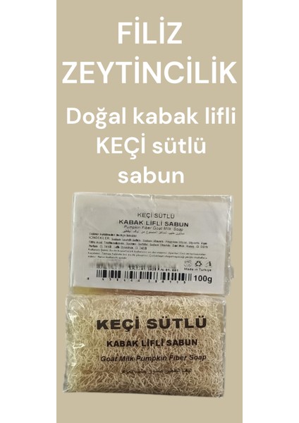 Doğal Kabak Lifli Keçi Sütlü Sabun modelleri