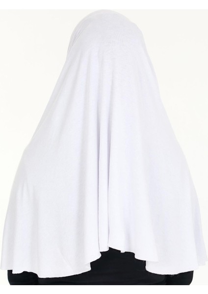 Peçeli Hazır Türban Pratik Şal Hijab Namaz Örtüsü