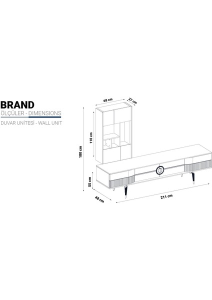 Brand Duvar Ünitesi