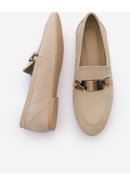Kadın Loafer Tokalı Günlük Ayakkabı Forez