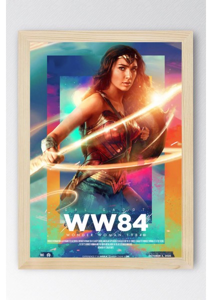 Wonder Woman 1984 Çerçeveli Tablo - Film Posteri Tablo
