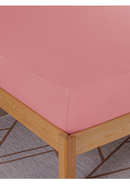 Penye Lastikli Çarşaf, 100×200 Tek Kişilik %100 Pamuk Örme Kumaş, 145 Gr/m²