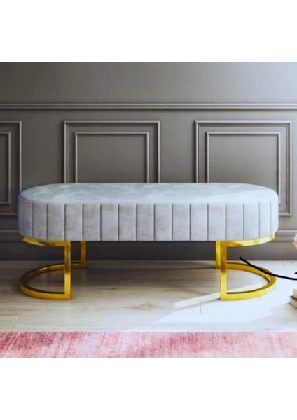 Oval Bench Ayak Ucu Pufu