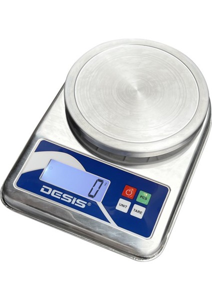 Desis Kfs S1 Paslanmaz Dijital Terazi 5kg / 1gr