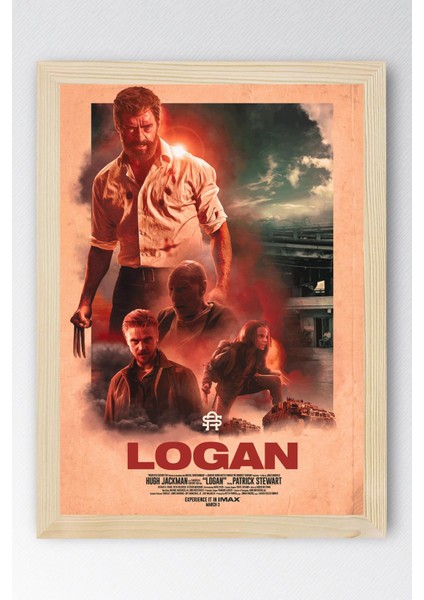 X-Men Çerçeveli Tablo - Logan Film Posteri Tablo