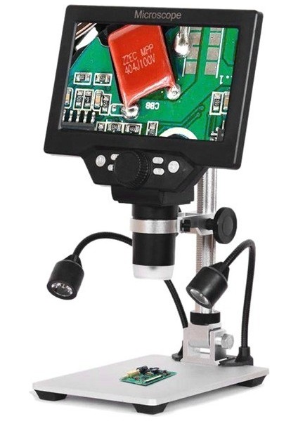 Renkli Ekranlı Dijital Mikroskop 1200X | G1200 Plus+