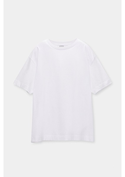 %100 Organik Pamuklu Oversize Basic Erkek T-Shirt indirimleri