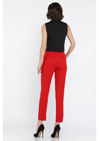 Kadın Boru Paça Pantolon P-00001659