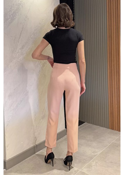 Kadın Boru Paça Pantolon P-00001659