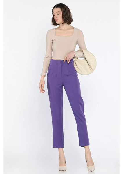 Kadın Boru Paça Pantolon P-00001659