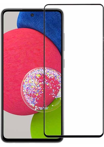 Samsung Galaxy A52S Kırılmaz Cam 9d Ekran Koruyucu Kavisli