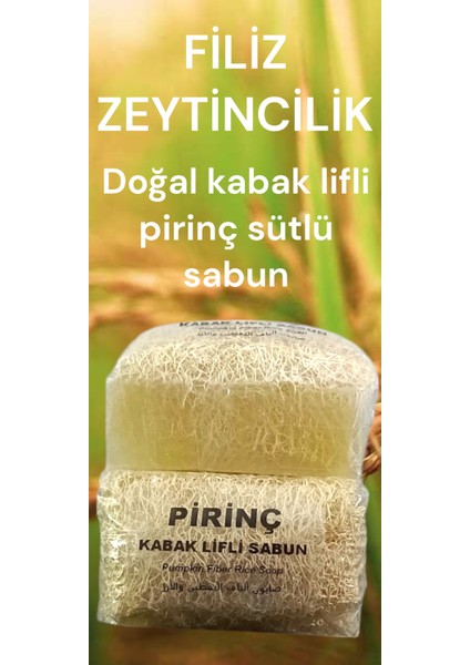 Doğal Kabak Lifli Pirinç Sabun fiyatları