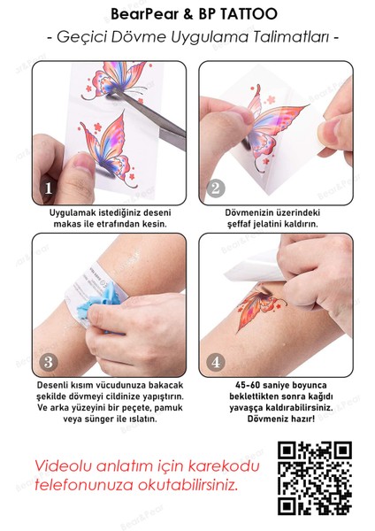 Kadın ve Elmas Kol Kaplama Geçici Dövme Tattoo fırsatları