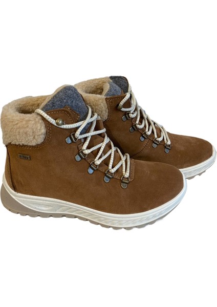 Kadın Bot 14541 17J Jacalu Letaher Upper And Ppu Sole Cognac fırsatları
