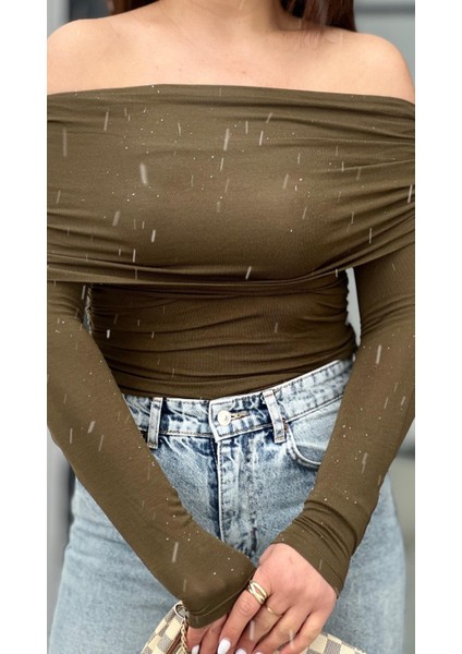 Haki Madonna Yaka Bluz indirimleri