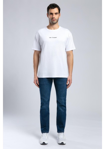 Aylex Erkek O Yaka T-Shirt Beyaz