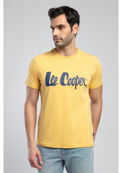 Londonlogo Erkek O Yaka T-Shirt Safran fiyatları