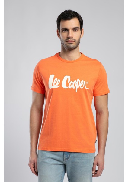 Londonlogo Erkek O Yaka T-Shirt Oranj fiyatları