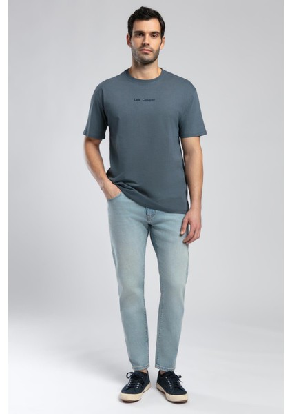 Aylex Erkek O Yaka T-Shirt Indigo